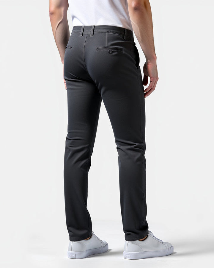 Slim fit-chinos för herr för vardagen och kontoret