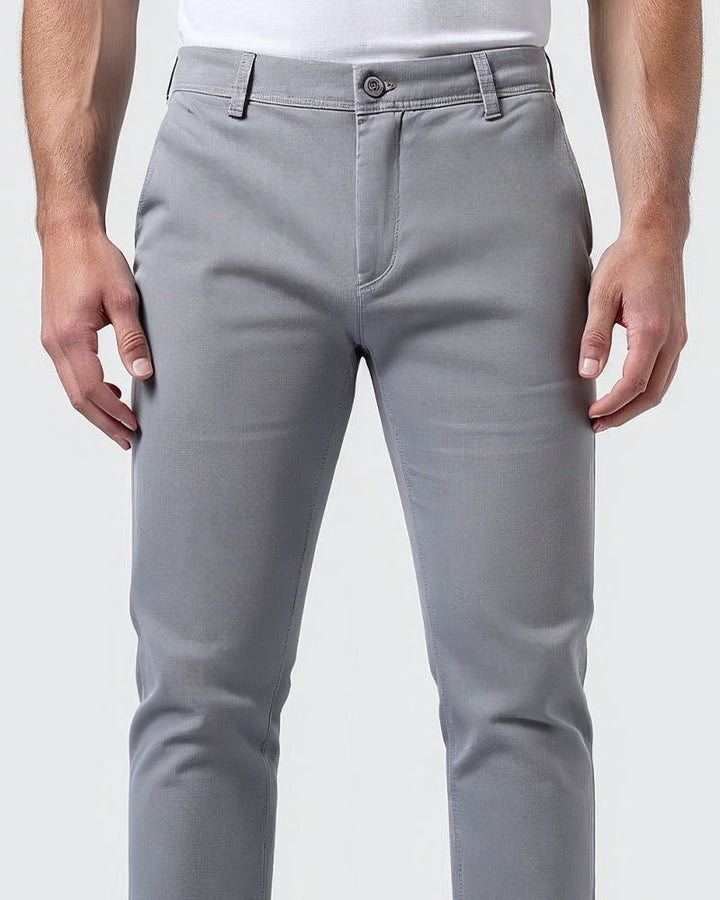 Slim fit-chinos för herr för vardagen och kontoret