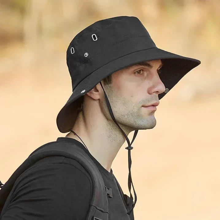 SUNSAFE-hatt – Andningsbar solhatt med UV-skydd för utomhusäventyr