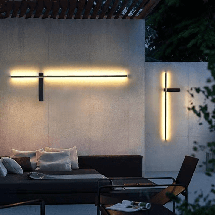 Modern LED-utomhusvägglampa