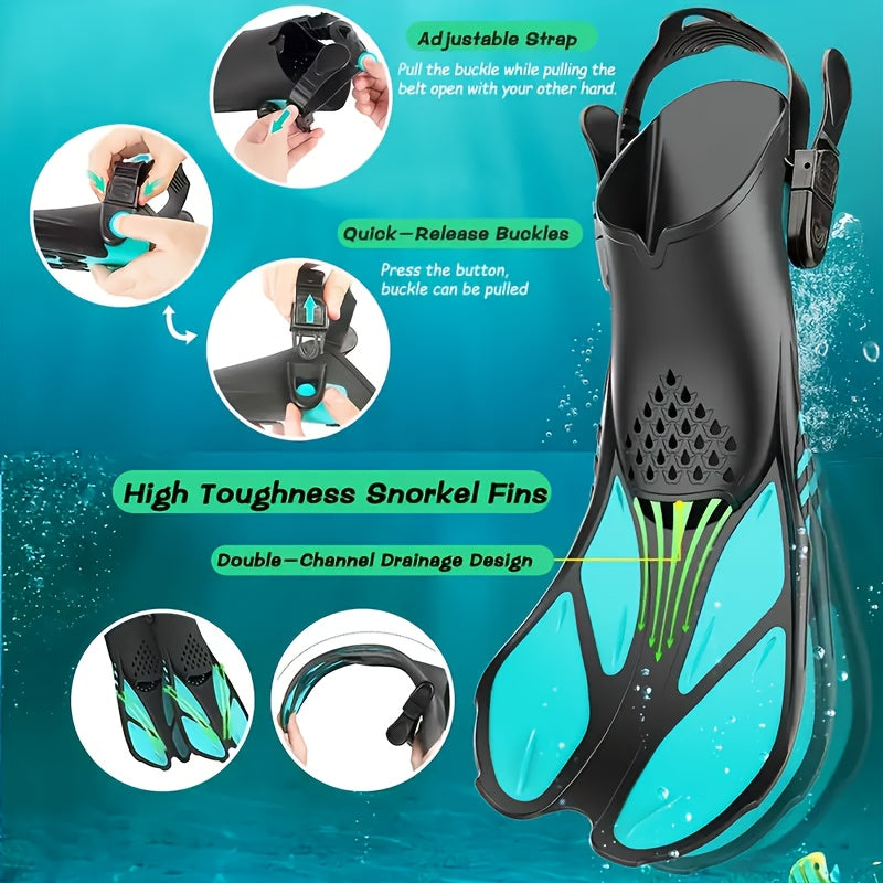 AquaFlex snorkelfenor – Idealiska för simning och snorkling