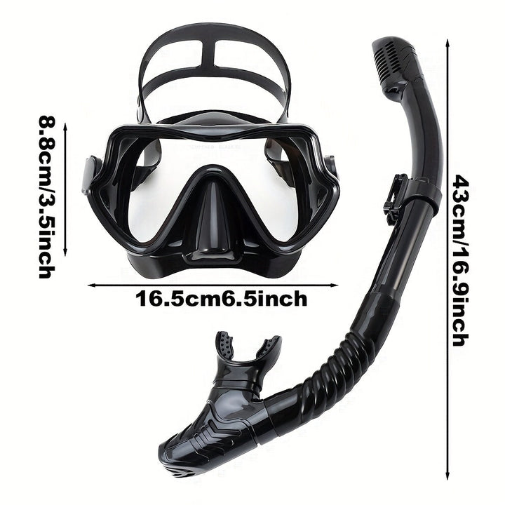 AquaClear snorkelset – vattentätt, bekvämt och med bra sikt