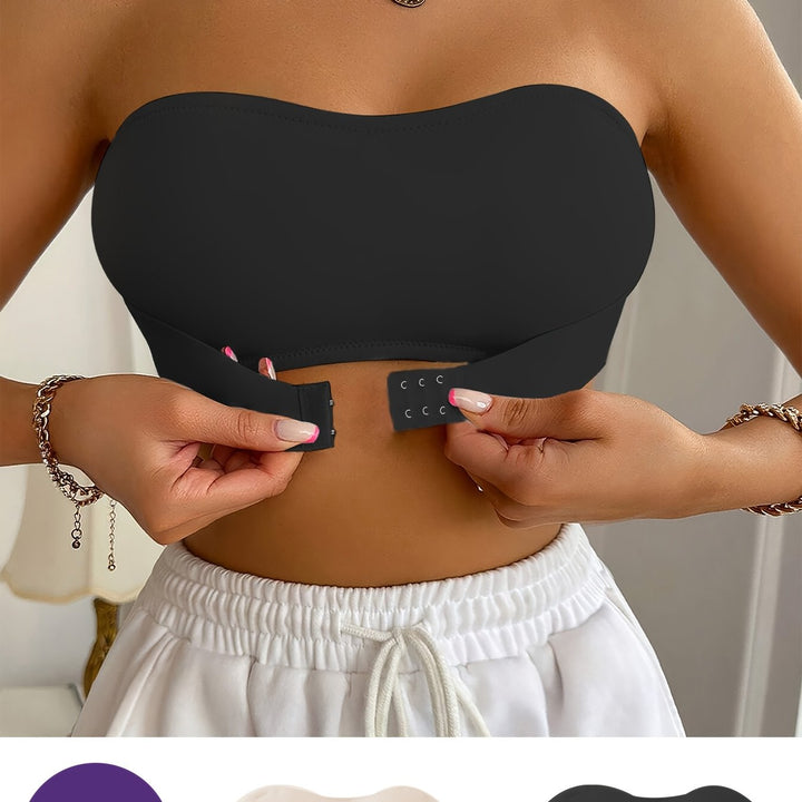 Sömlös bandeau-bh – mjuk och bekväm utan bygel