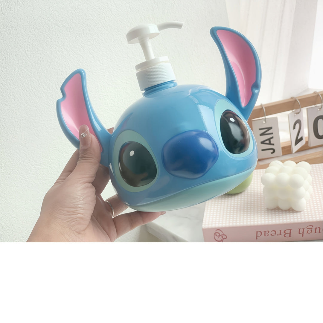 Schampodispenser i PVC Disney Stitch – perfekt för badrum och kök
