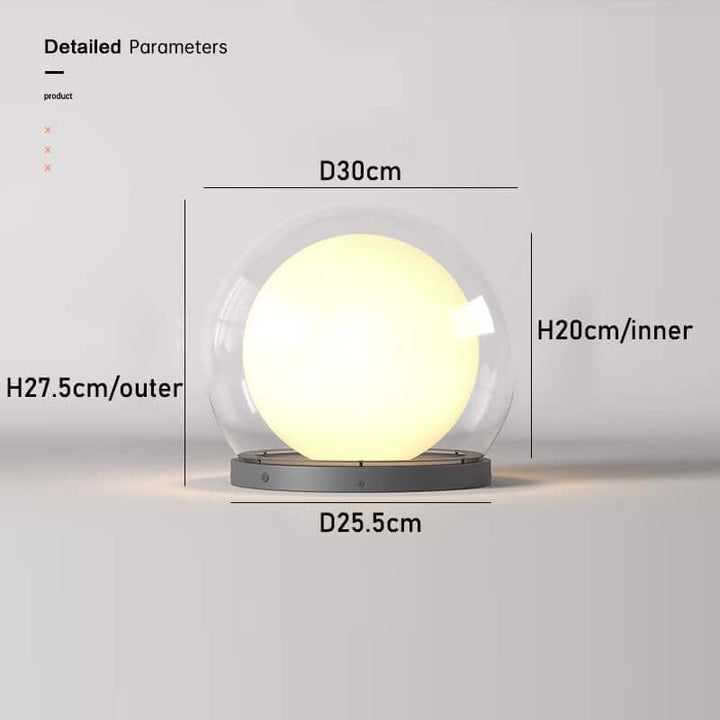 Modern Utomhuslampa - Design i Månform