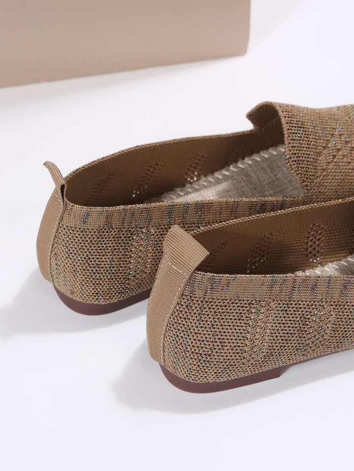 Ortopediska slip-on-sneakers för dam med mjuk innersula och andningsaktiv mesh
