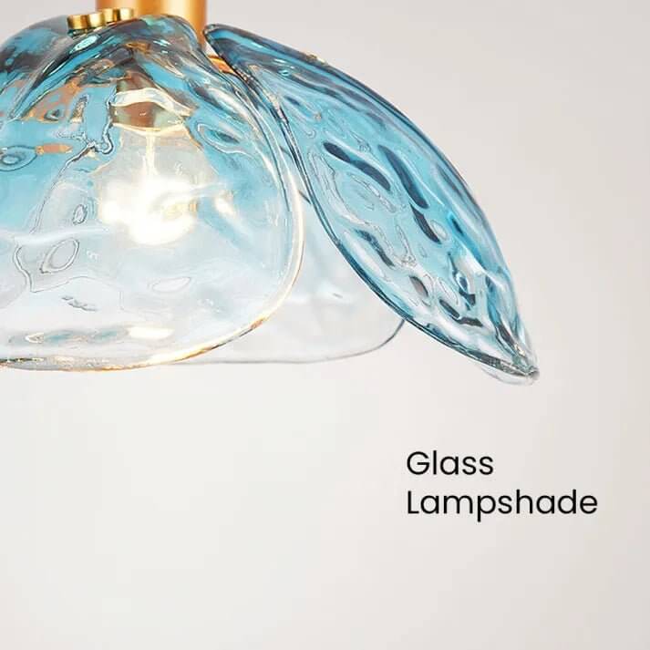 Blombladshängande Lampa - Elegant Nattlampa