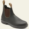 Vattentäta Chelsea-boots herr – svart läder, slip-on-design för casual och regnigt väder