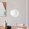 Taklampa i vit sten - Modern och minimalistisk