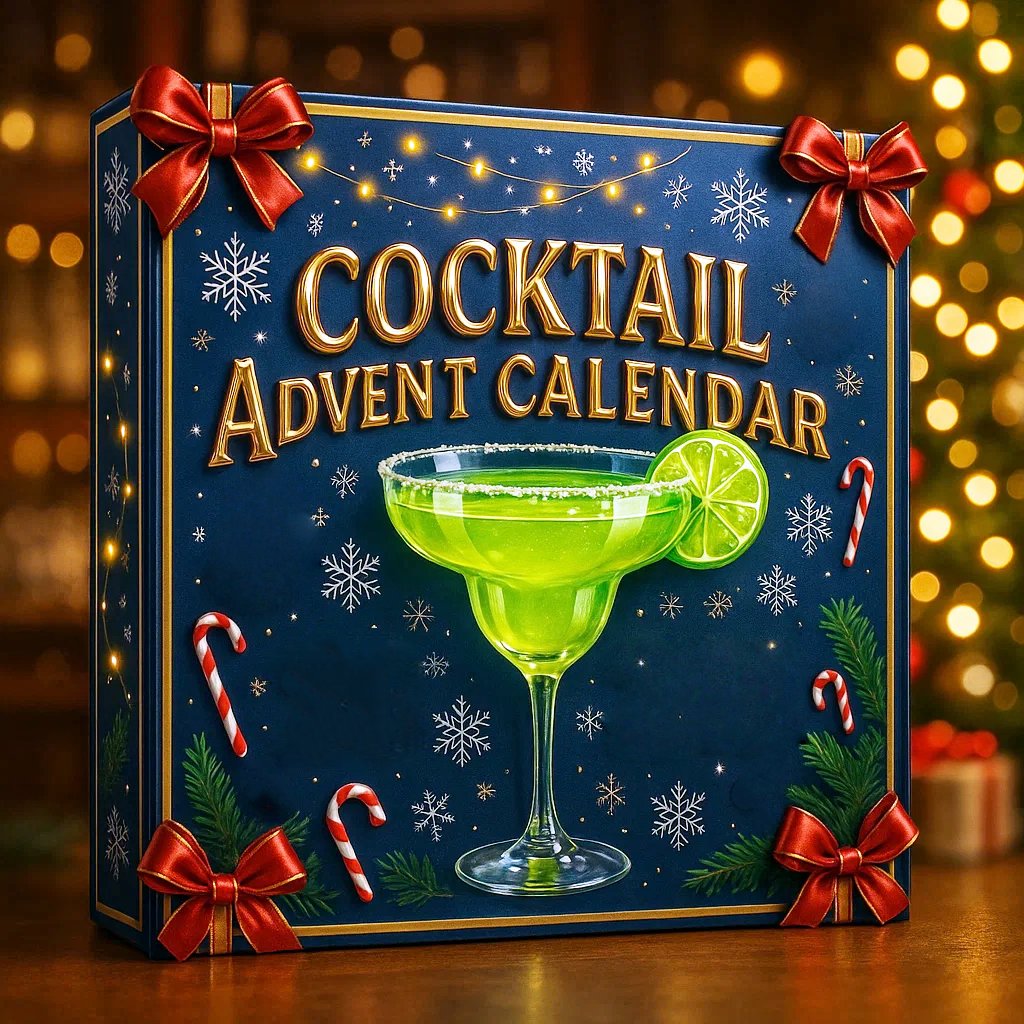 Festlig adventskalender med cocktails – nedräkning med smak