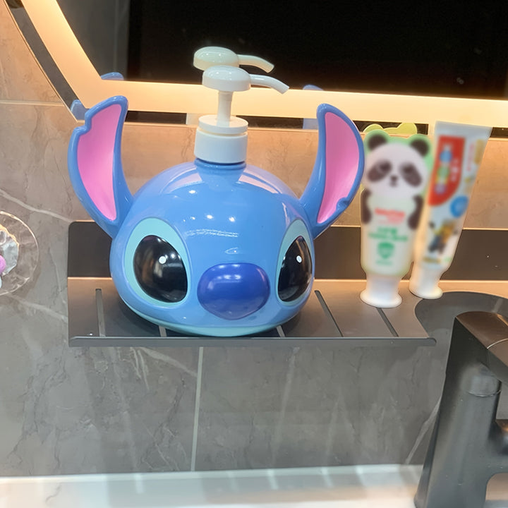Schampodispenser i PVC Disney Stitch – perfekt för badrum och kök