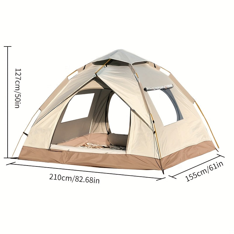 Automatiskt campingtält – bekvämt och hållbart för äventyr utomhus