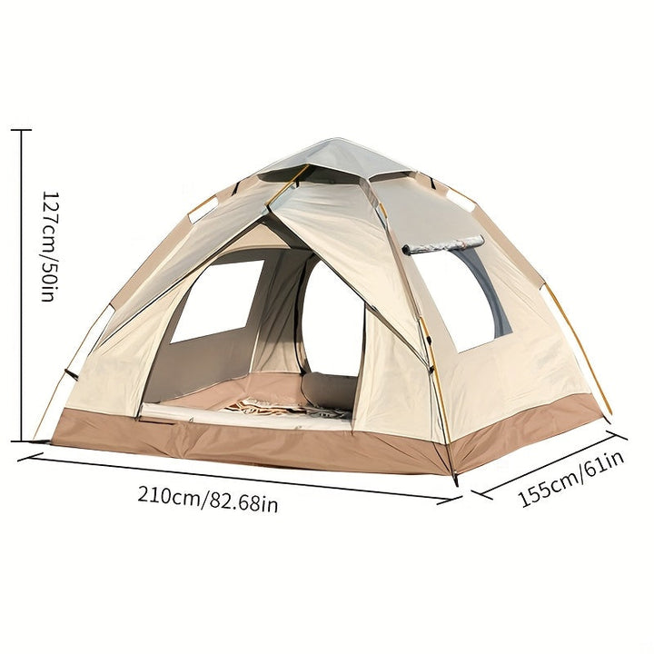 Automatiskt campingtält – bekvämt och hållbart för äventyr utomhus