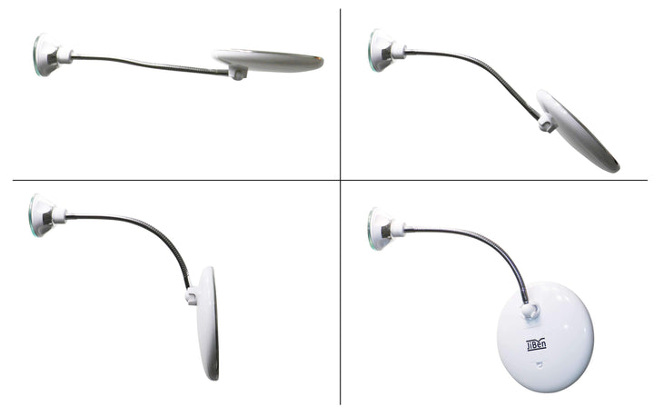 LED-förstoringsspegel med flexibel gåshals – Claravue
