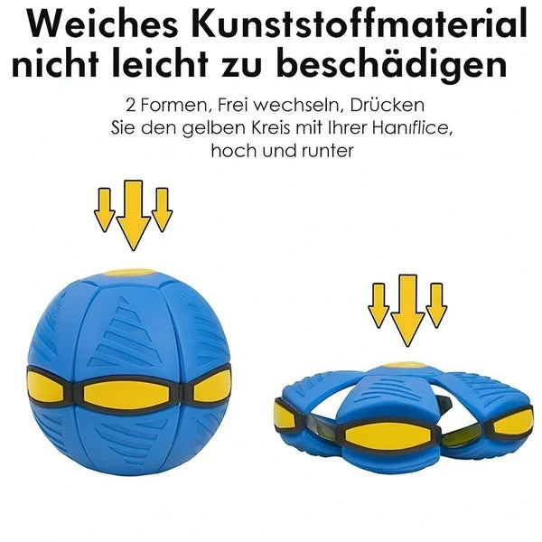 Hundleksak | Oförstörbar 2-i-1 hundleksak | FlitzDisc