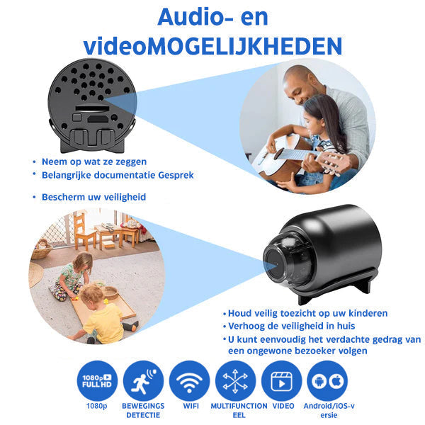 Minieye - Full HD-säkerhetskamera