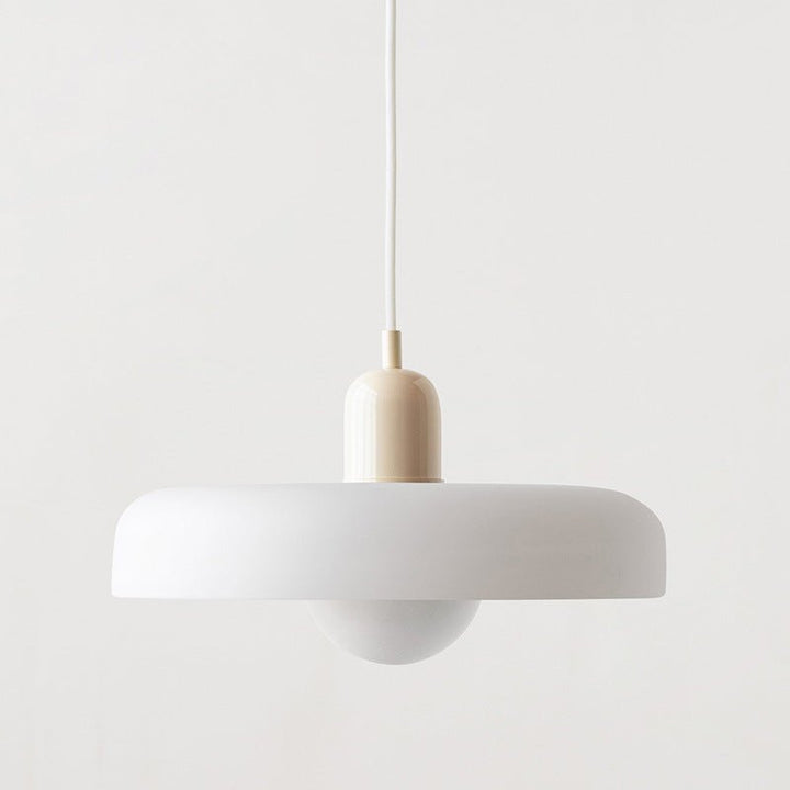 Geometrisk Bauhaus-taklampa i glas