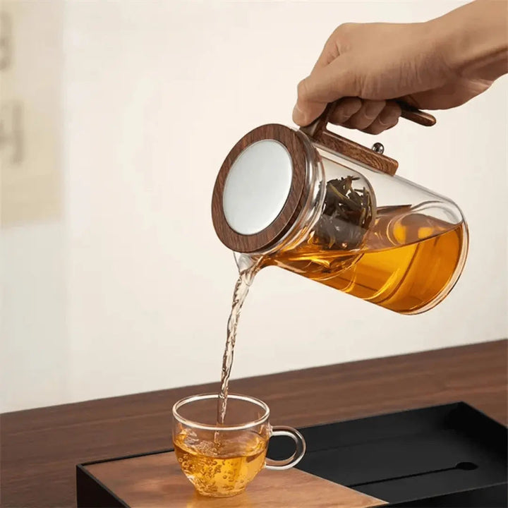 Elegant genomskinlig tekanna – ClearBrew