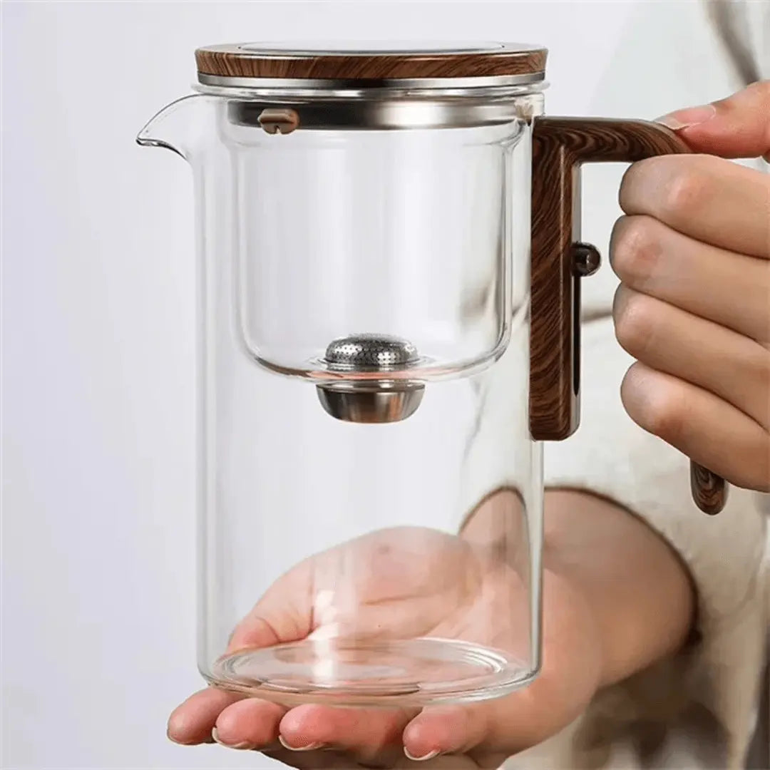 Elegant genomskinlig tekanna – ClearBrew