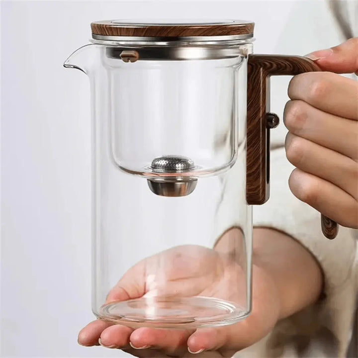 Elegant genomskinlig tekanna – ClearBrew