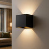 Trådlös vägglampa för inomhus- och utomhusbruk | LED-lampa med batteri och sensor | GlowCube