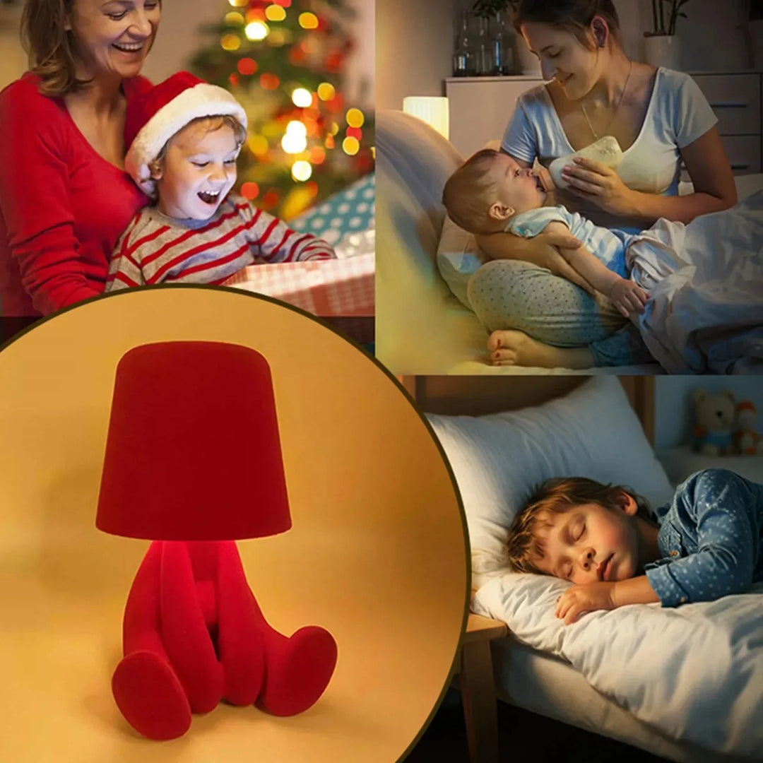 Bordslampa för barnrum | Modern lampa | Nattlampa | GlowFigur