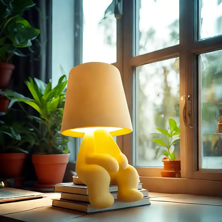 Bordslampa för barnrum | Modern lampa | Nattlampa | GlowFigur