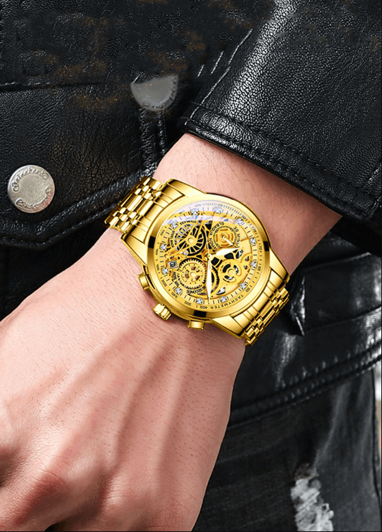 Herrklocka Skeleton – Eclipse