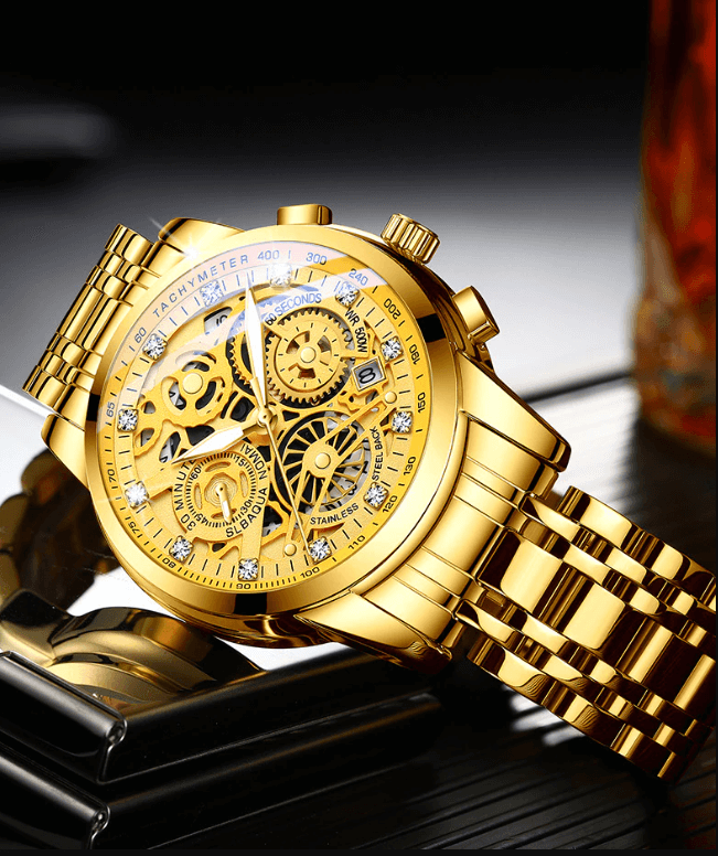 Herrklocka Skeleton – Eclipse