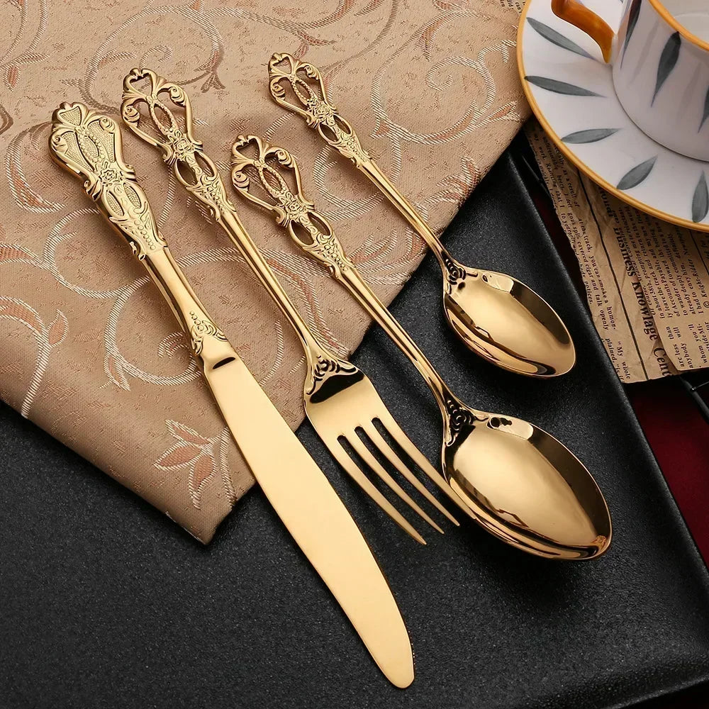 Lyxig bestickuppsättning med 24 delar – RoyalCutlery