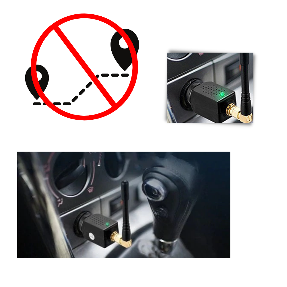 Adapter för cigarettändare i bilen – Kompakt och bekväm laddning