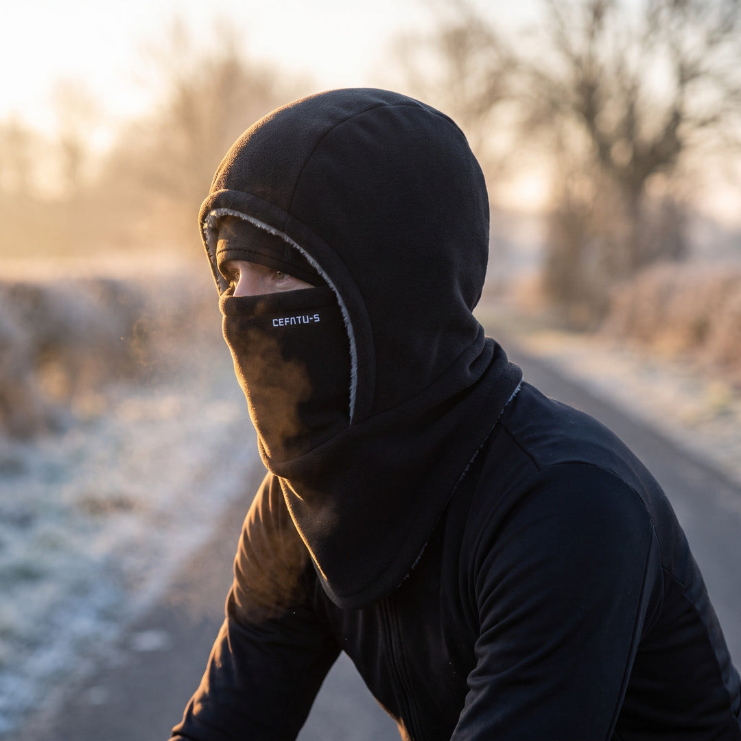 Vindtät balaklava 3-i-1 – Mössa, halsduk och ansiktsmask