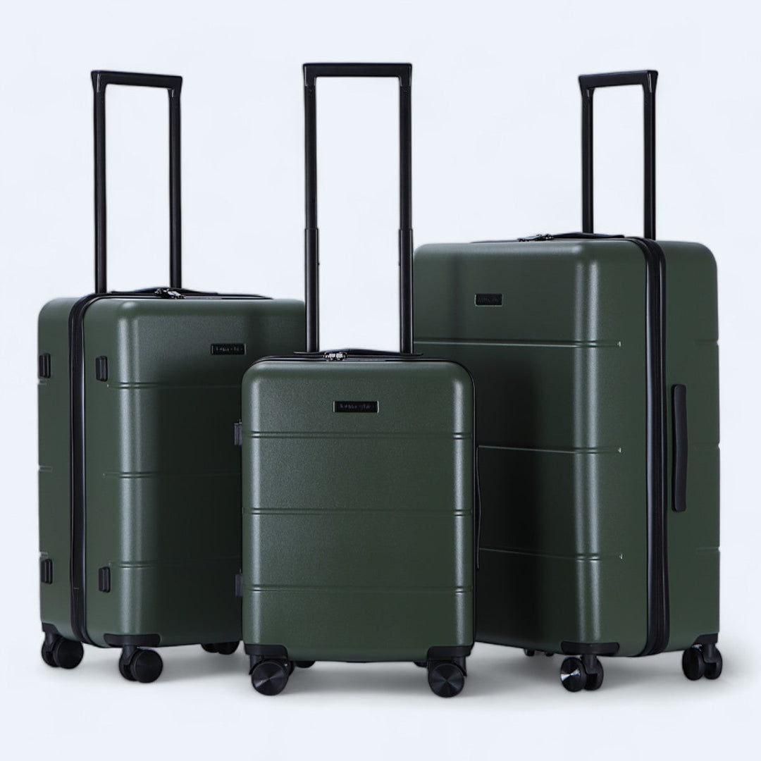 Set med 3 hårda resväskor – Atlas Explorer
