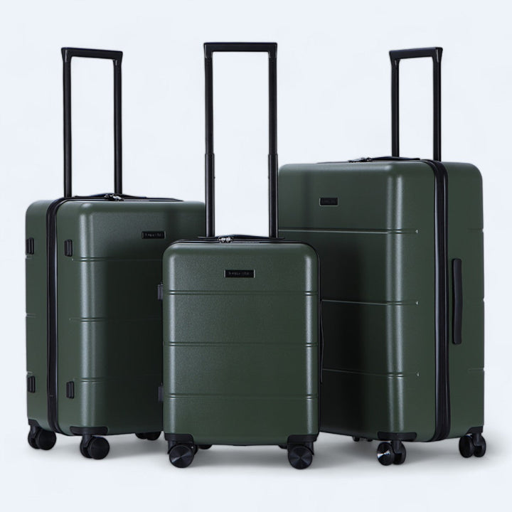Set med 3 hårda resväskor – Atlas Explorer