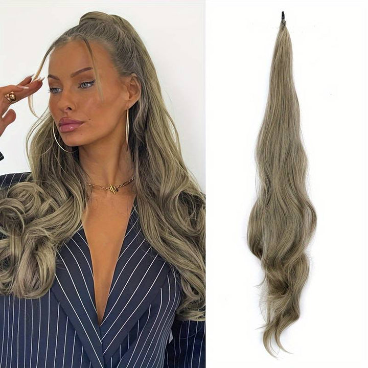 Flexibel Omslagsponytail för Långt och Fylligt Hår - Selena