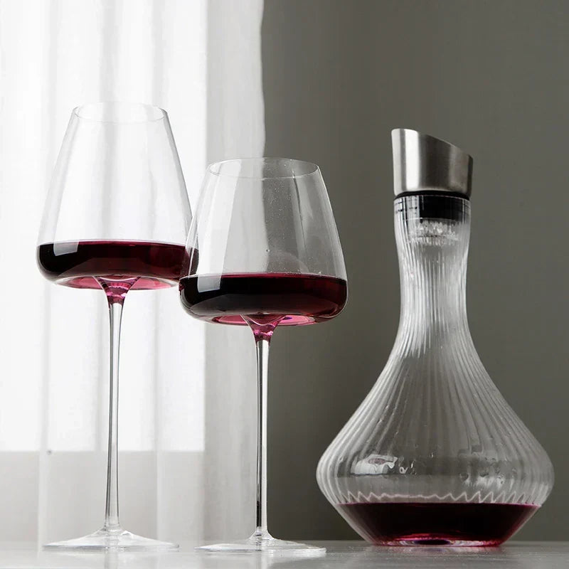 Vinglas i kristall | LuxeSip | Handgjord elegans