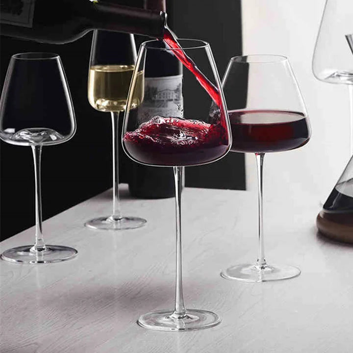 Vinglas i kristall | LuxeSip | Handgjord elegans