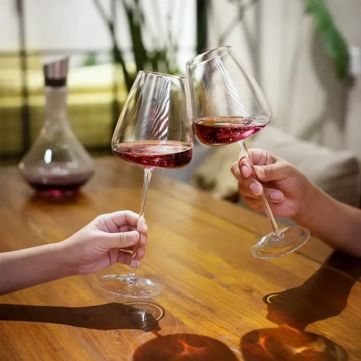 Vinglas i kristall | LuxeSip | Handgjord elegans