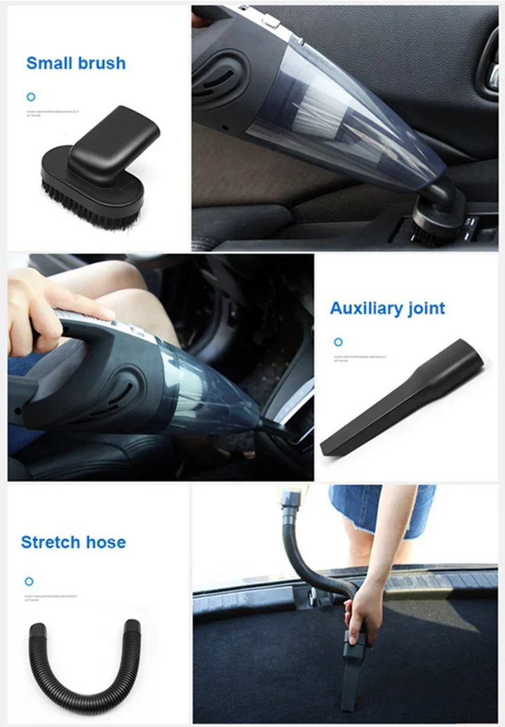 Sladdlös dammsugare med kraftfull cyklonsugkraft - PowerSuction