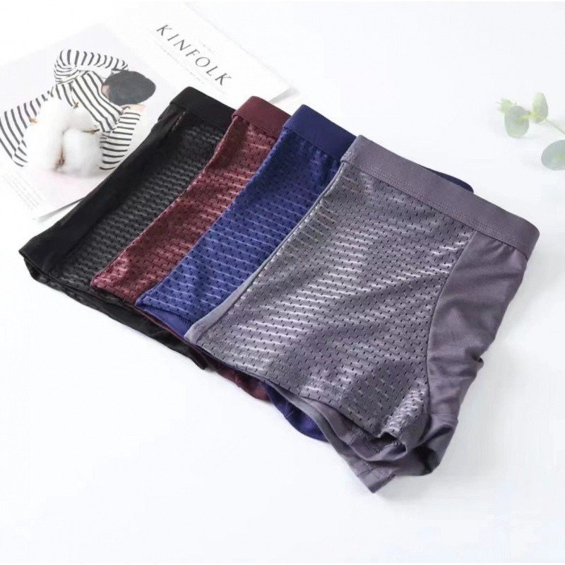 Set med boxershorts i bambu för herr | Andningsbara och sköna kalsonger