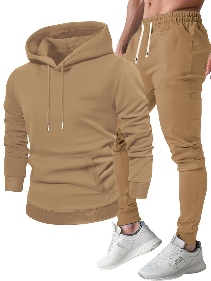 Sportset för herr - Luvtröja & mjukisbyxor | Bekväm & andningsbar