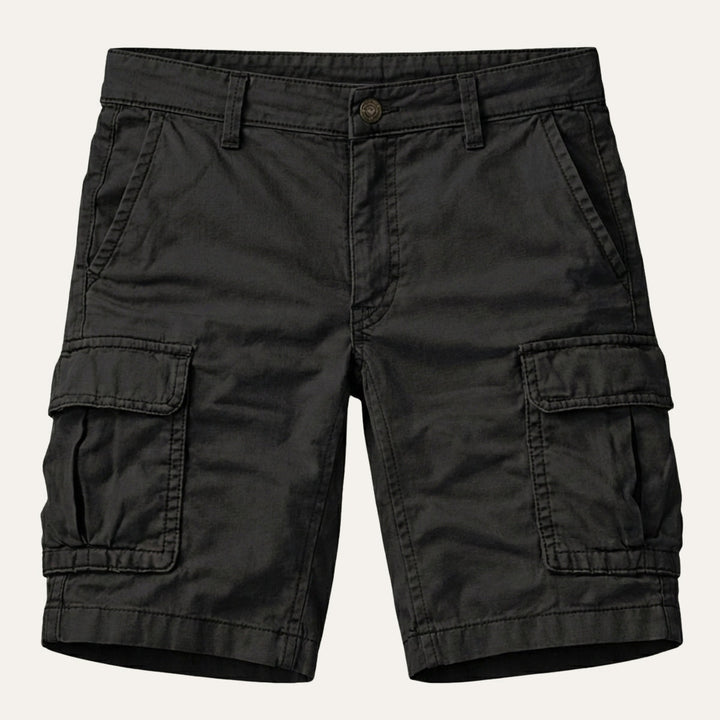 Cargoshorts för herr med fickor med lock