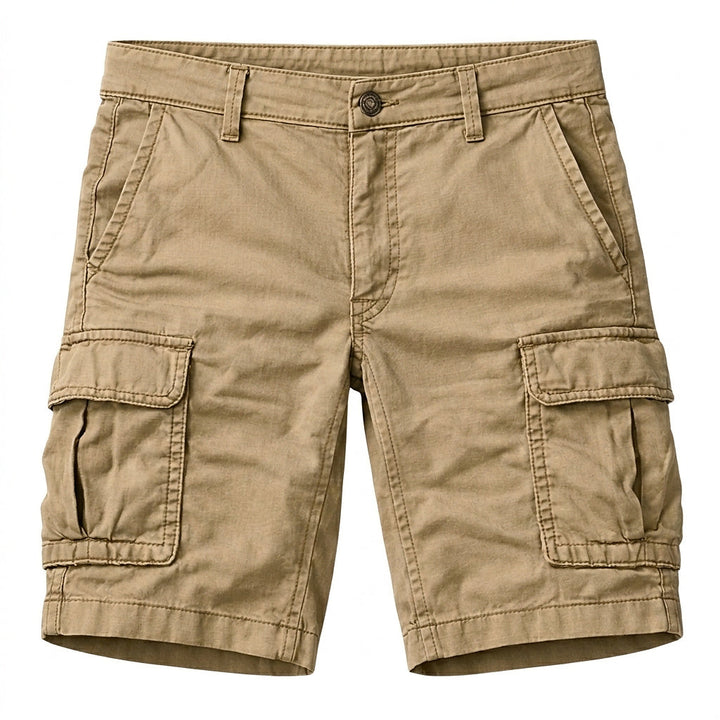 Cargoshorts för herr med fickor med lock