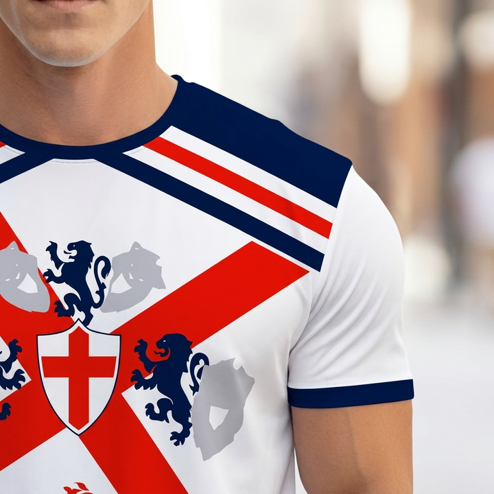 Herre England Fodboldtrøje