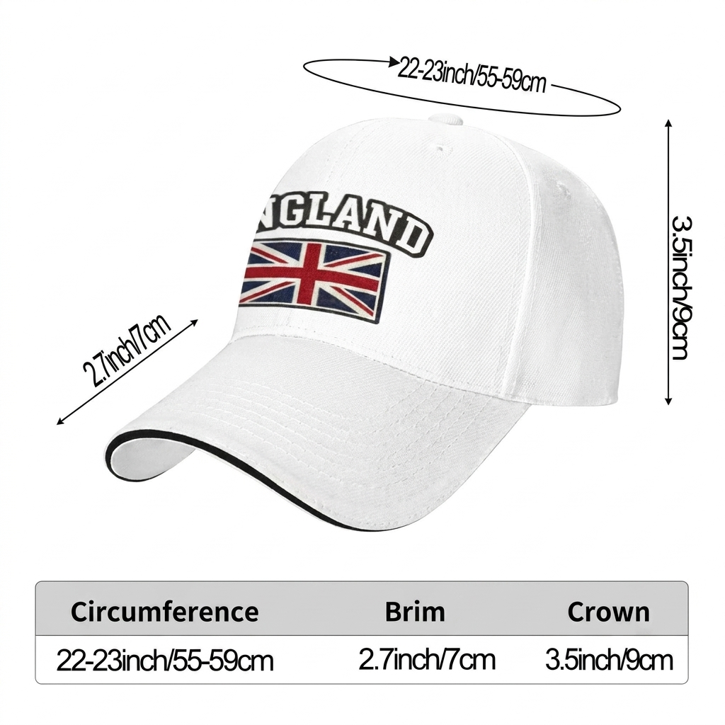 England UK-flag Baseballkasket