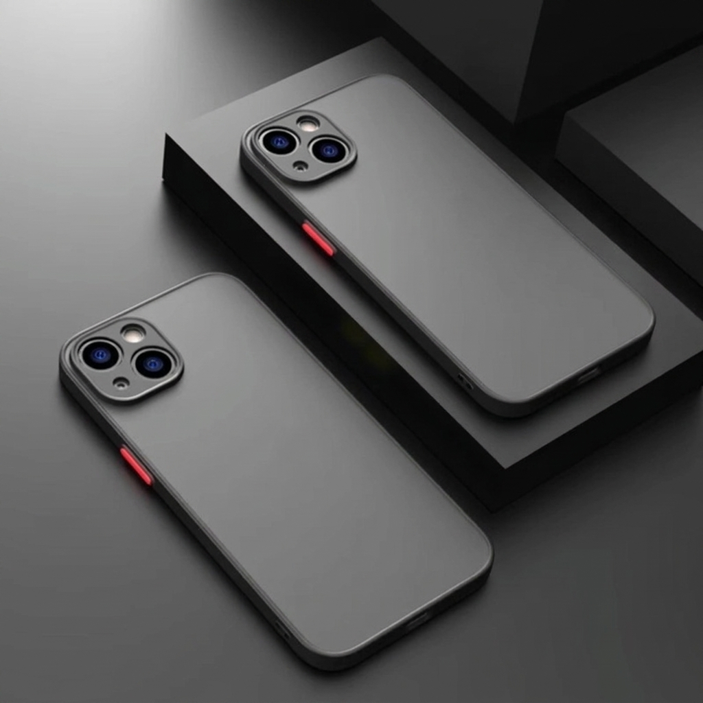 Minimalistiskt Akryl Klart Telefonfodral