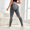 Hög Midja Höftlyftande Sömlösa Stretch Leggings