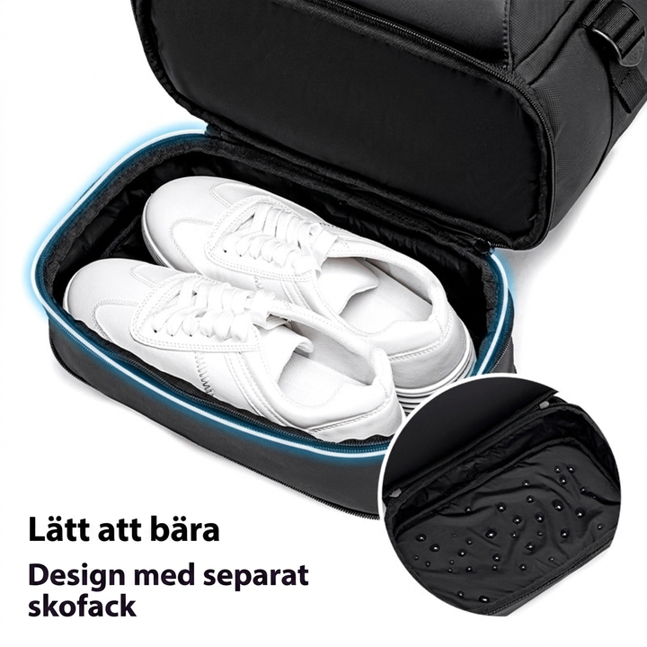 Multifunktionell Datorryggsäck med stor Kapacitet