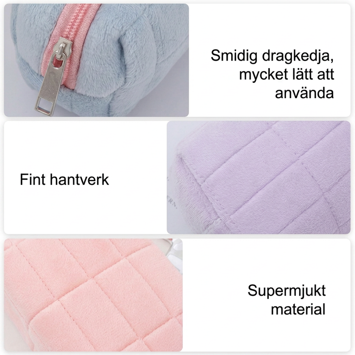 Kosmetikaväska med Kuddeform i Japansk Stil