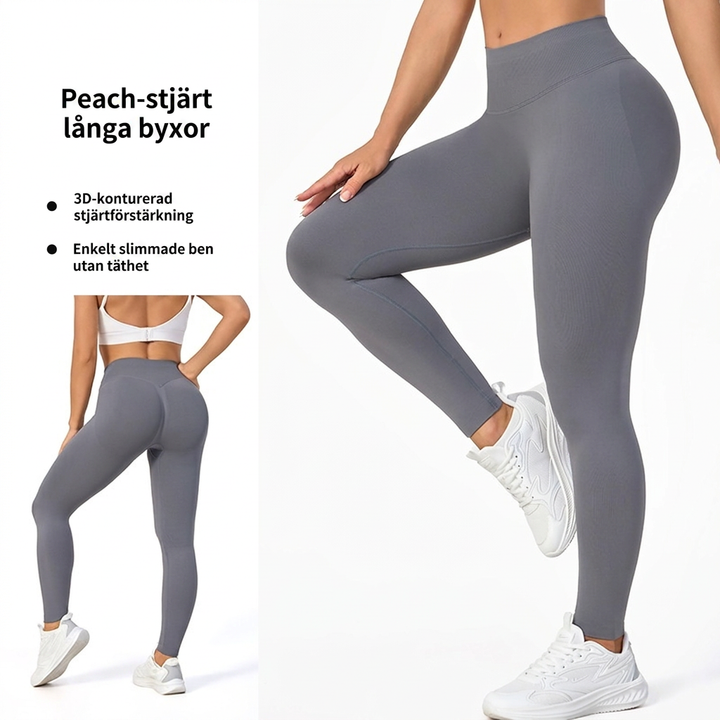 Dams Yogabyxor med Hög Midja